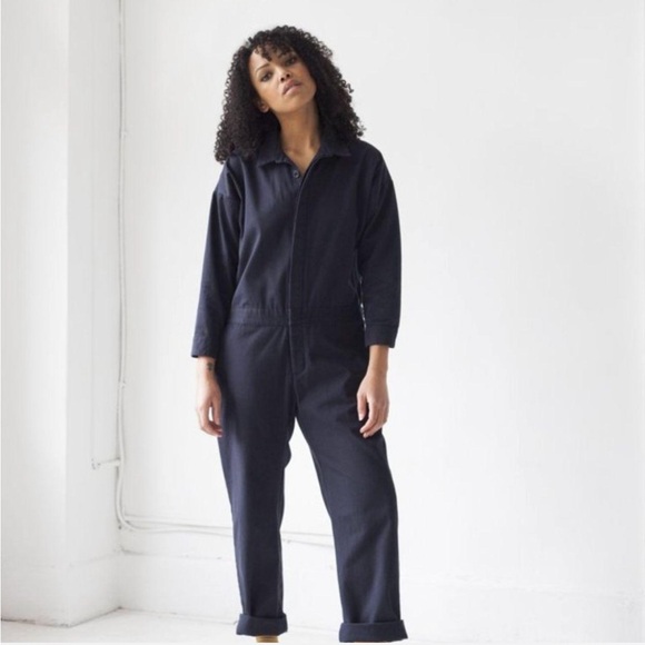 Esby Midnight Blue Jumpsuit - Picture 8 of 8